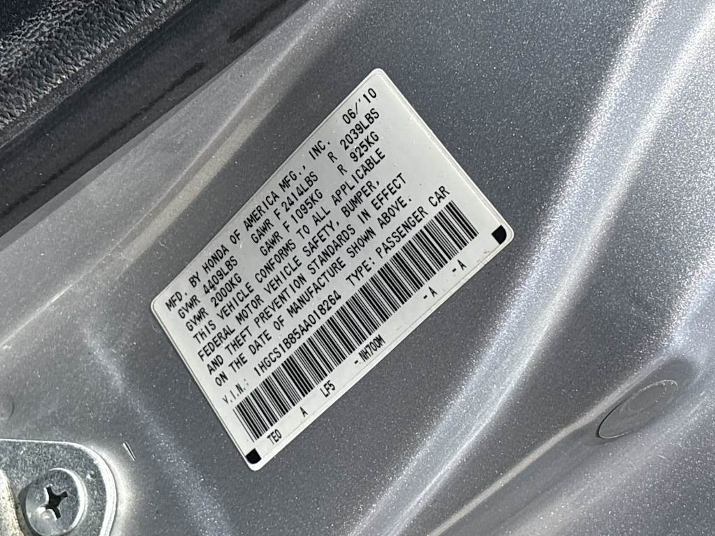 Thumbnail: 2010 Honda Accord - 14