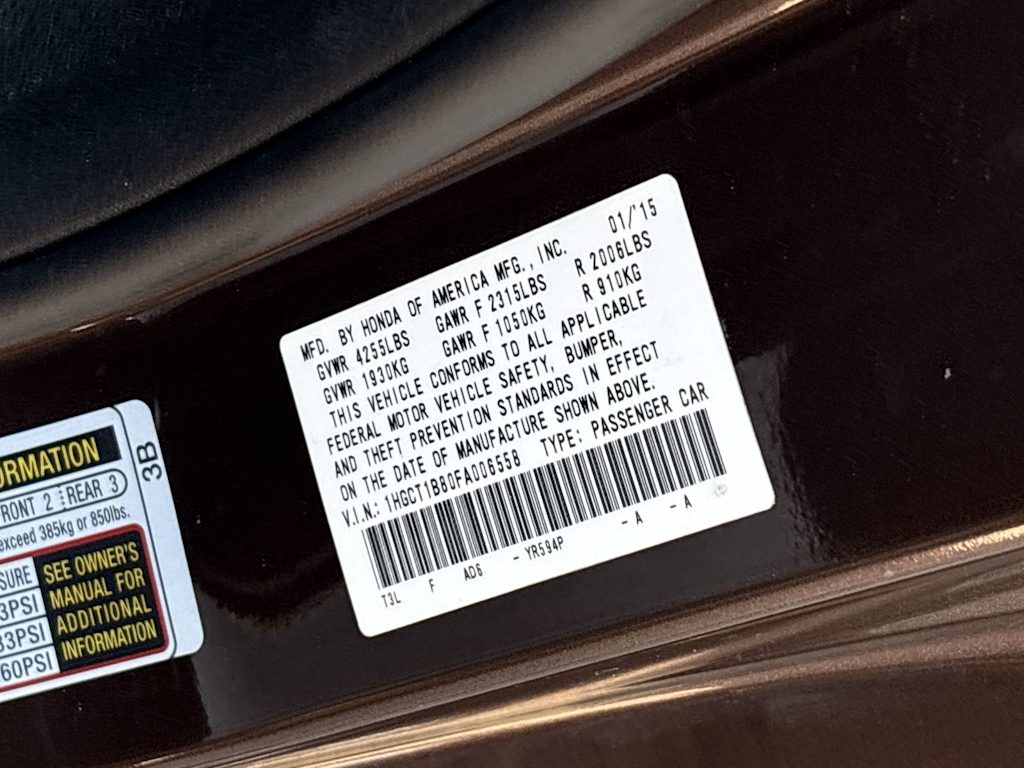 Thumbnail: 2015 Honda Accord - 14