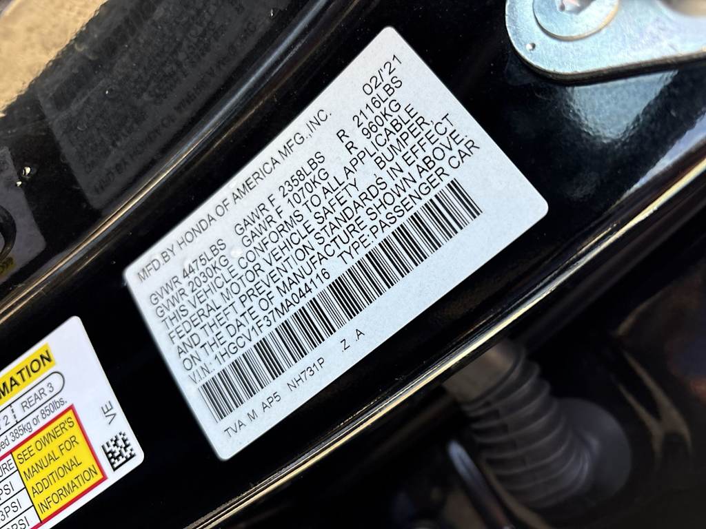 Thumbnail: 2021 Honda Accord - 19