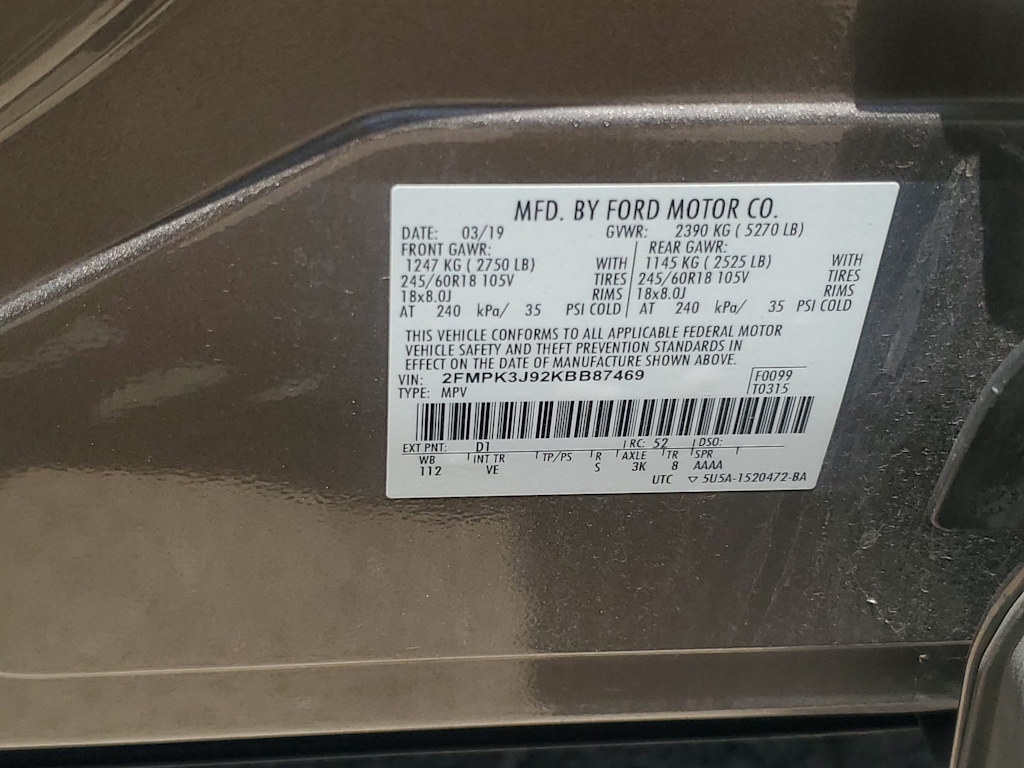 Thumbnail: 2019 Ford Edge - 15