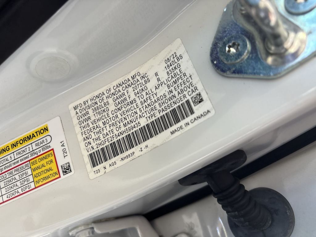 Thumbnail: 2022 Honda Civic - 20