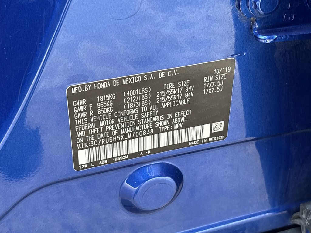 2020 Honda HR-V EX 20