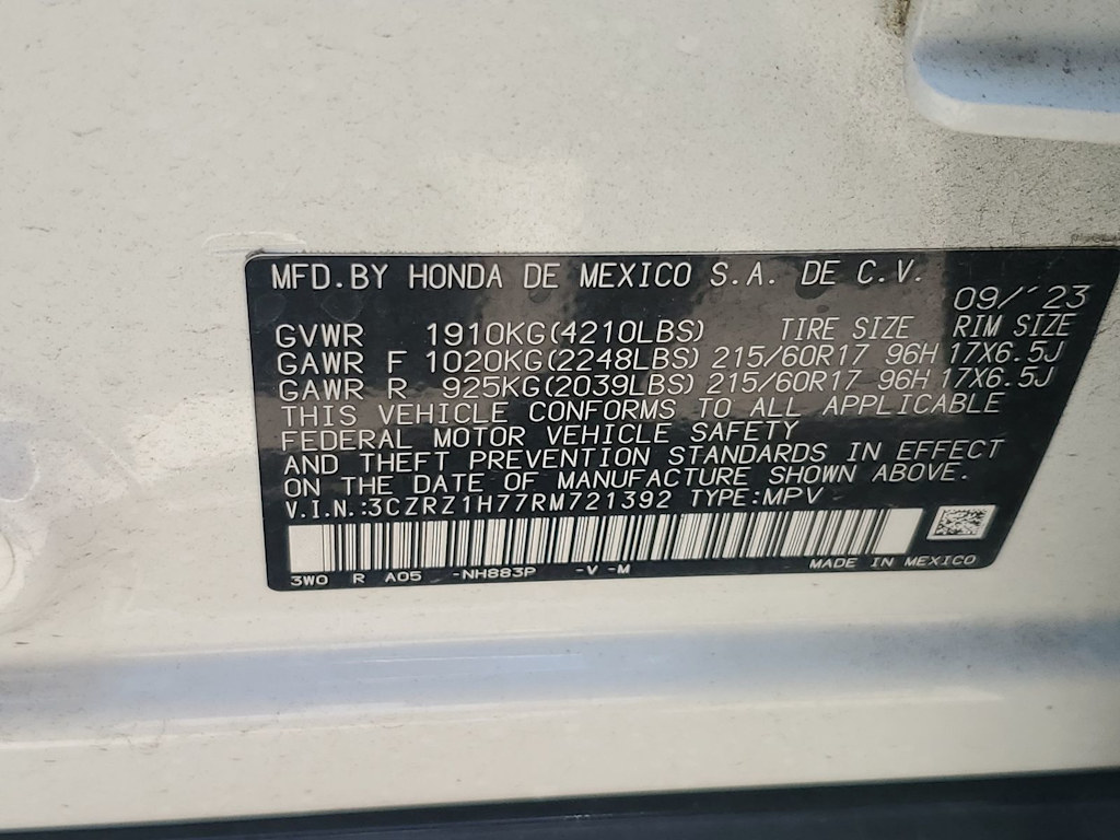 Thumbnail: 2024 Honda HR-V - 15