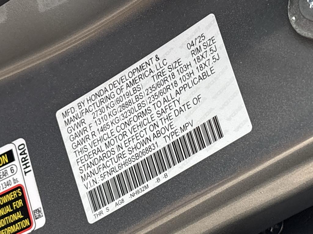 Thumbnail: 2025 Honda Odyssey - 14