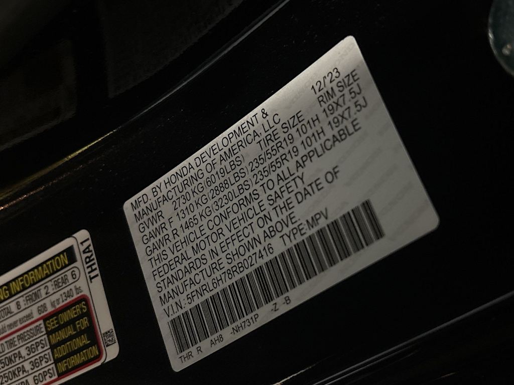 Thumbnail: 2024 Honda Odyssey - 10