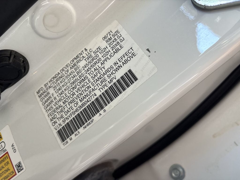 Thumbnail: 2021 Honda Pilot - 20