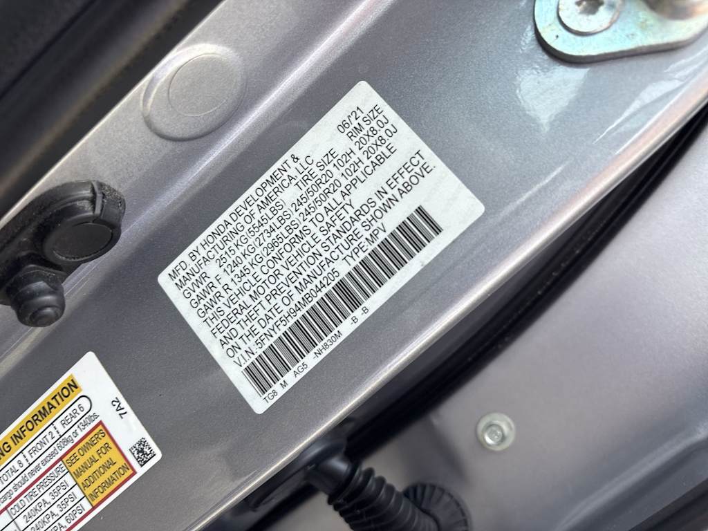 Thumbnail: 2021 Honda Pilot - 21