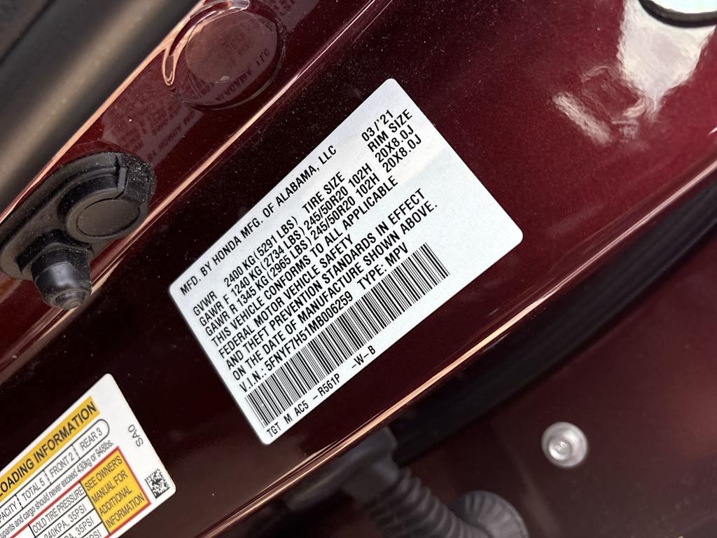 Thumbnail: 2021 Honda Passport - 18