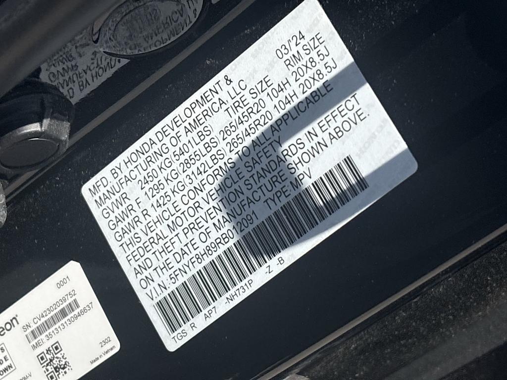 Thumbnail: 2024 Honda Passport - 14