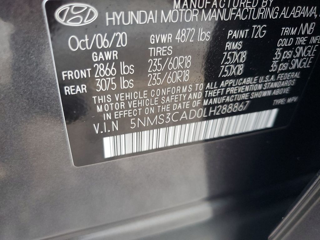 Thumbnail: 2020 Hyundai Santa Fe - 14