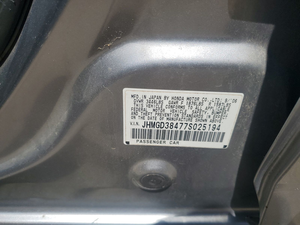 Thumbnail: 2007 Honda Fit - 15