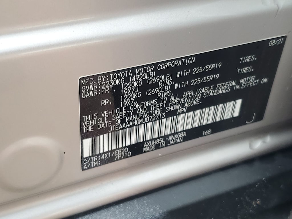 Thumbnail: 2021 Toyota Venza - 15