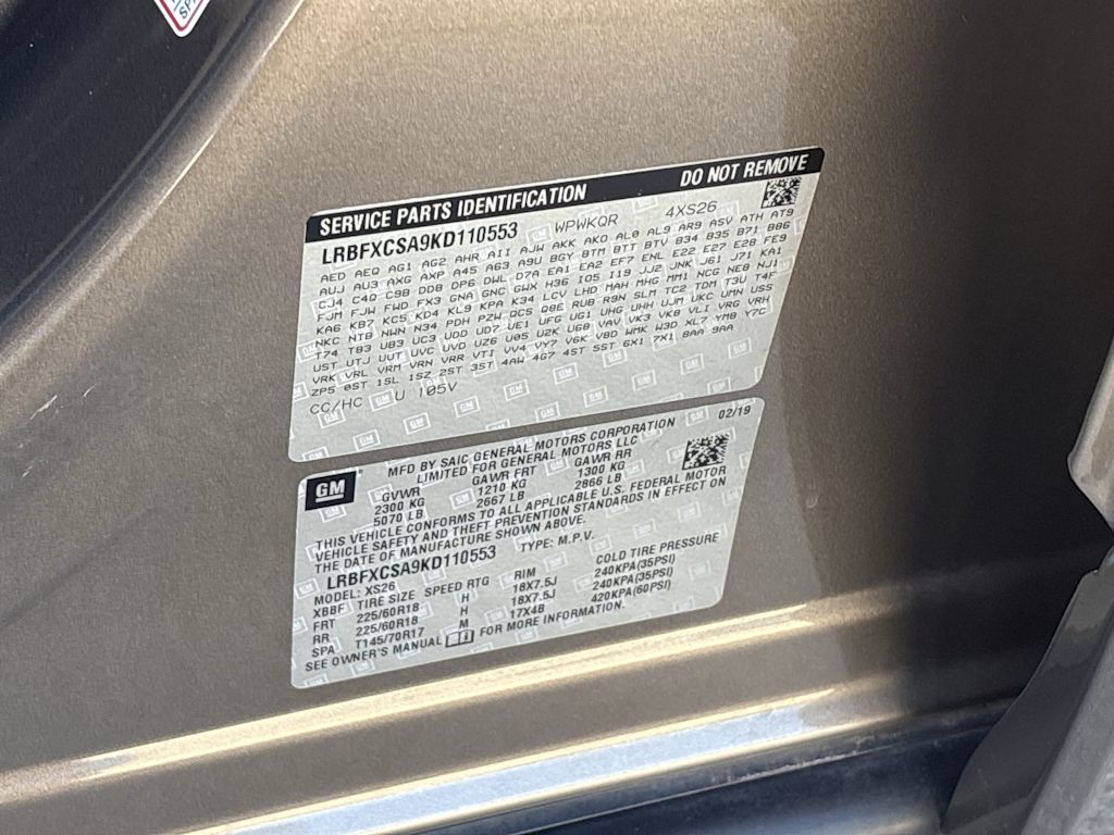 Thumbnail: 2019 Buick Envision - 19