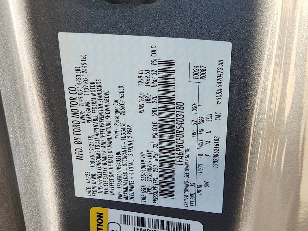 Thumbnail: 2024 Ford Mustang - 17