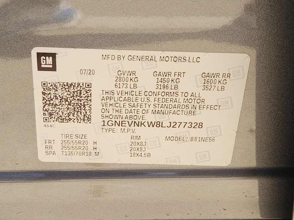 Thumbnail: 2020 Chevrolet Traverse - 20