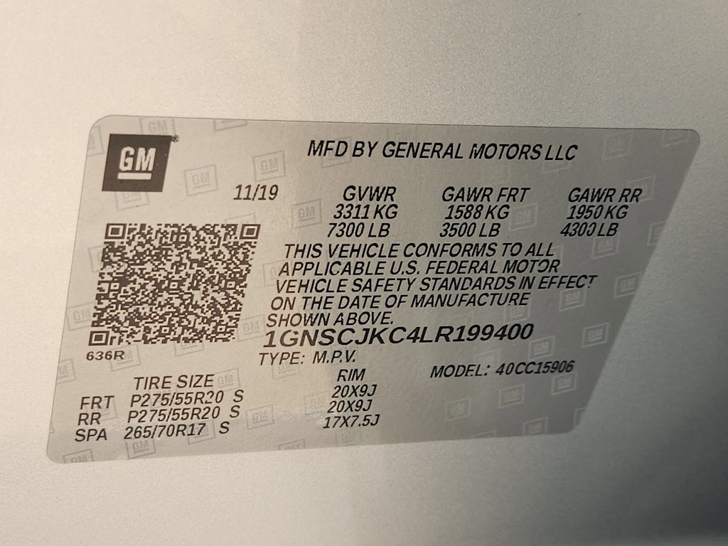 Thumbnail: 2020 Chevrolet Suburban - 18