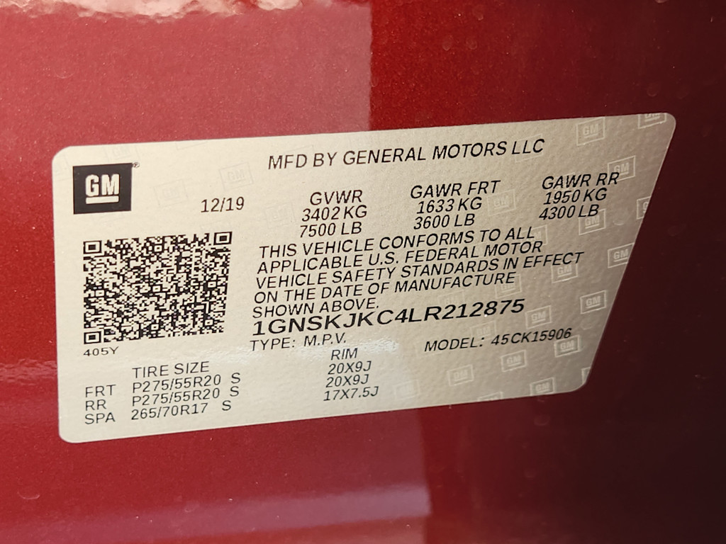Thumbnail: 2020 Chevrolet Suburban - 19