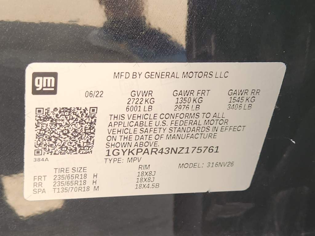Thumbnail: 2022 Cadillac XT6 - 20