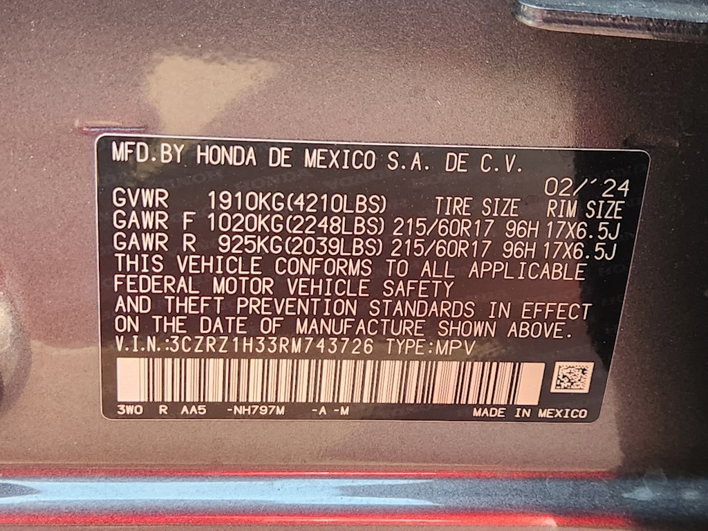 Thumbnail: 2024 Honda HR-V - 20