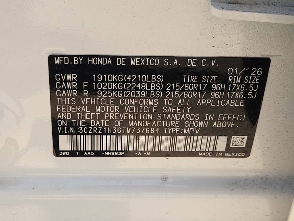 Thumbnail: 2026 Honda HR-V - 19