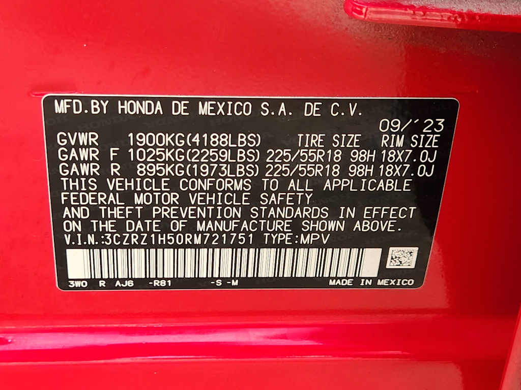 Thumbnail: 2024 Honda HR-V - 19
