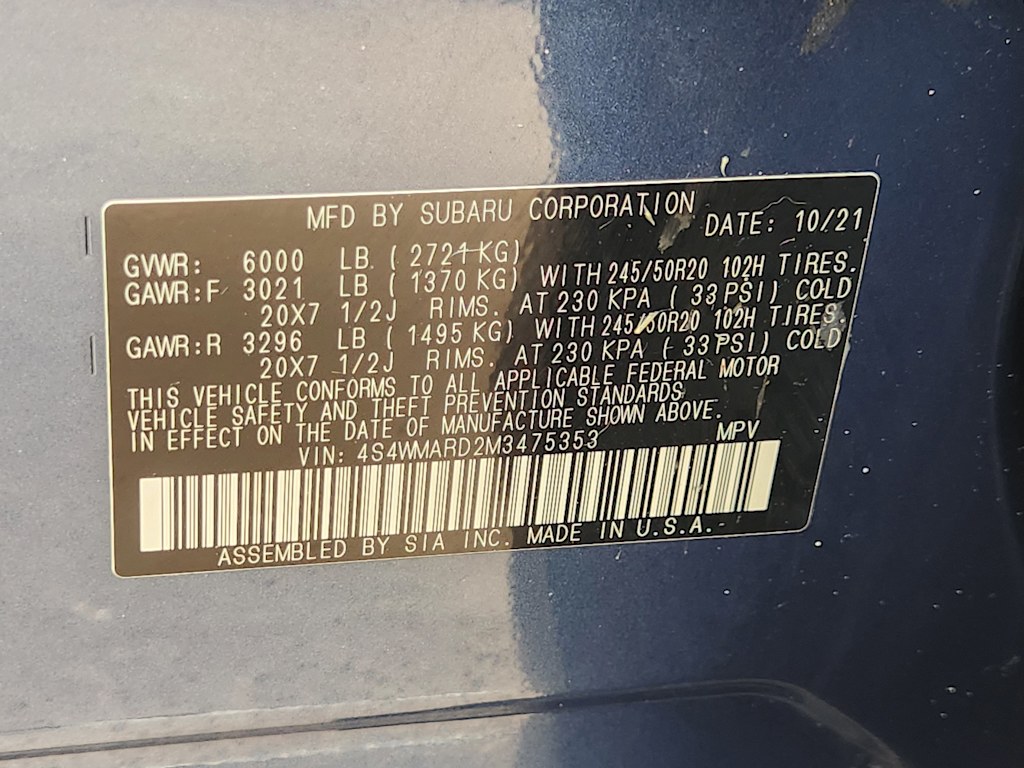 Thumbnail: 2021 Subaru Ascent - 20