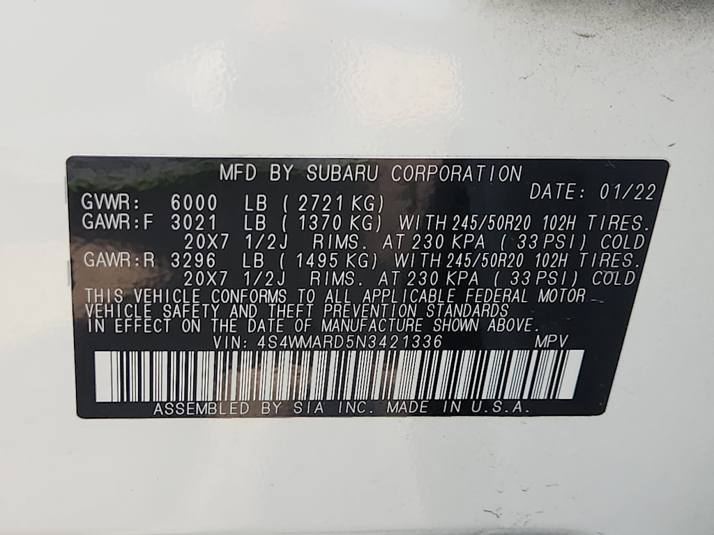 Thumbnail: 2022 Subaru Ascent - 20