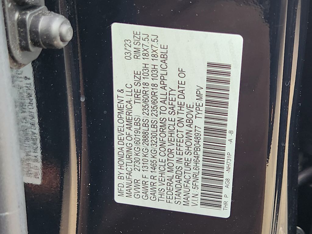 Thumbnail: 2023 Honda Odyssey - 20