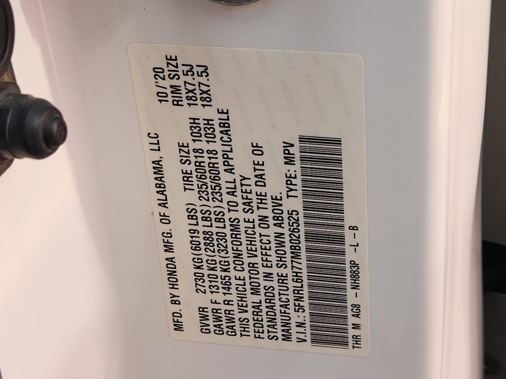 Thumbnail: 2021 Honda Odyssey - 20