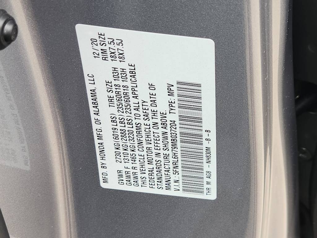 Thumbnail: 2021 Honda Odyssey - 19