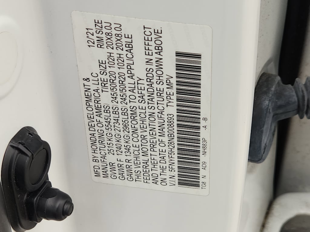 Thumbnail: 2022 Honda Pilot - 20