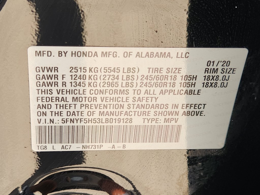 Thumbnail: 2020 Honda Pilot - 20