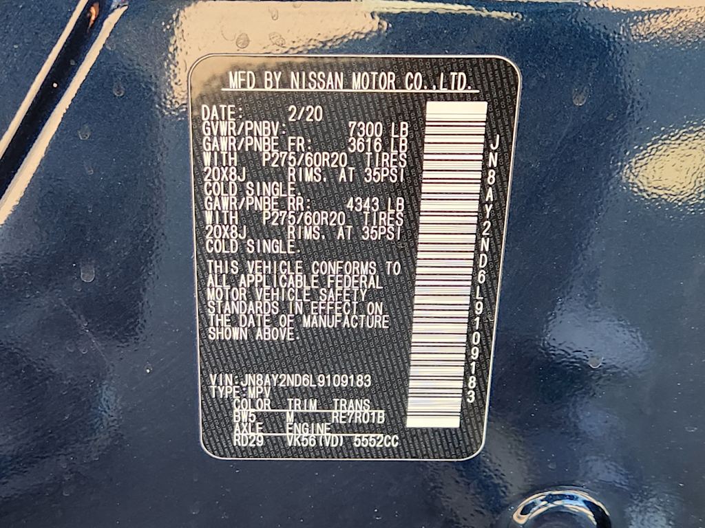 Thumbnail: 2020 Nissan Armada - 19