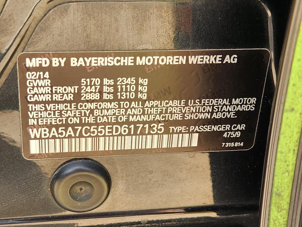 2014 BMW 5 Series 528xi 20