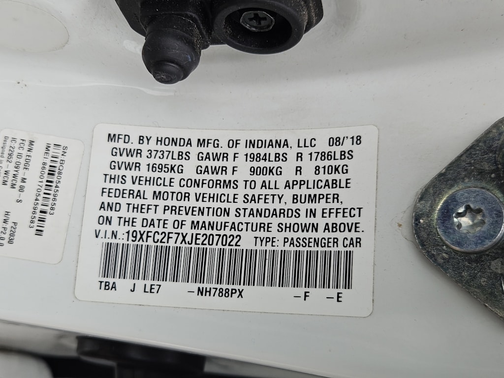 Thumbnail: 2018 Honda Civic - 18