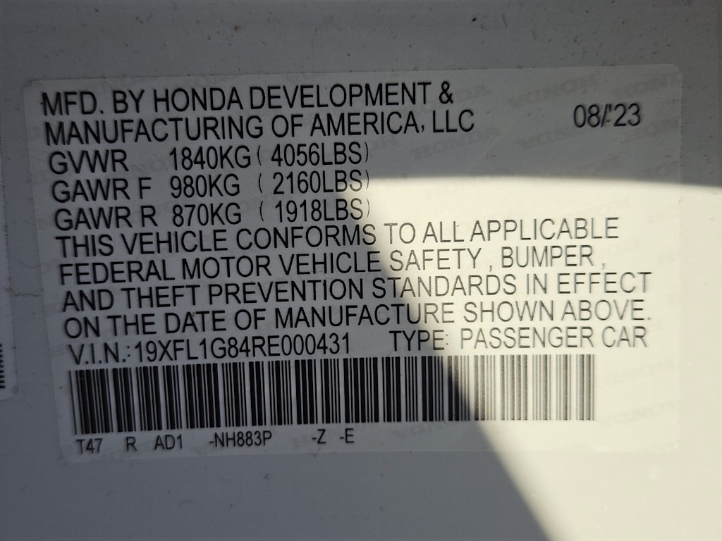 Thumbnail: 2024 Honda Civic - 18