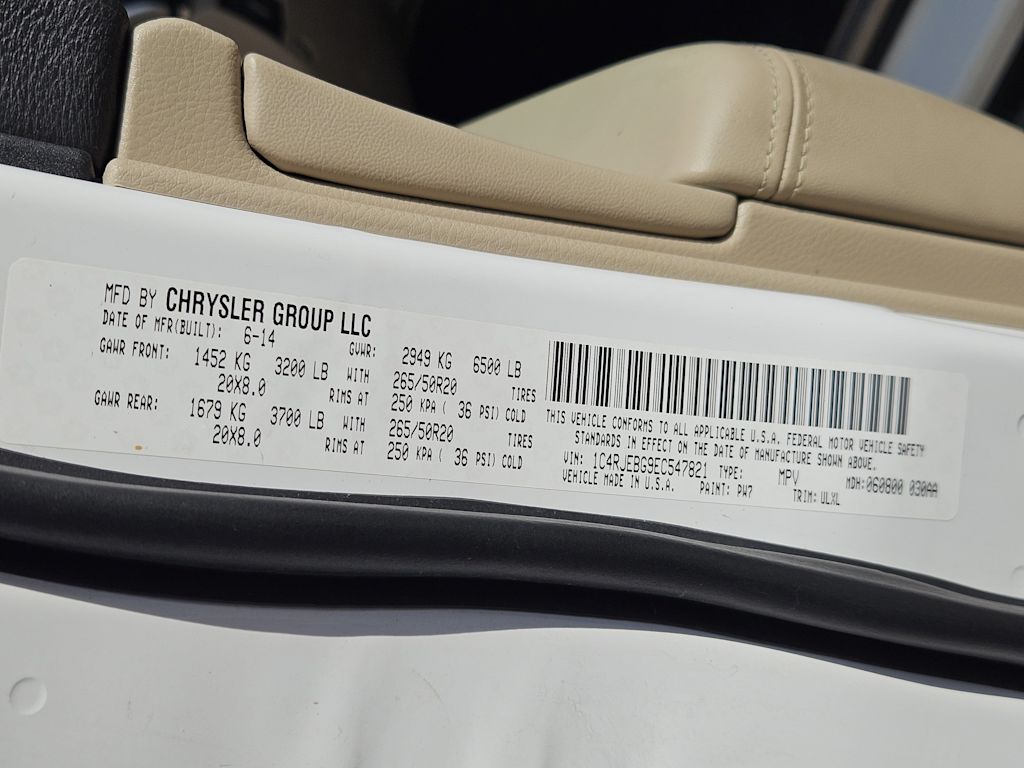 Thumbnail: 2014 Jeep Grand Cherokee - 18