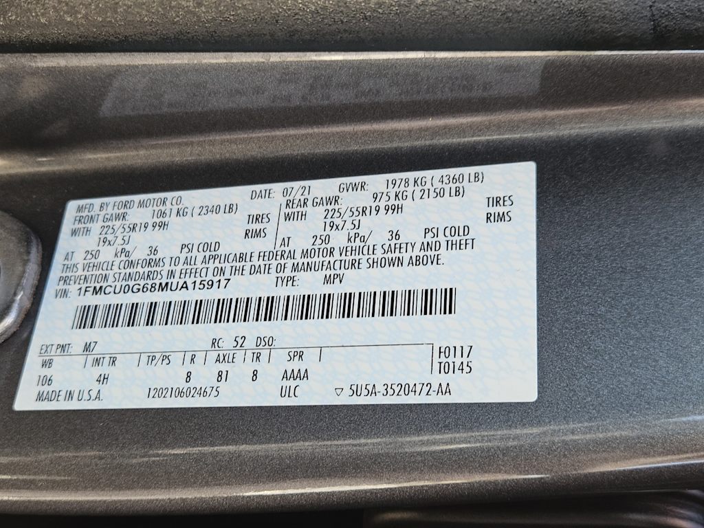 Thumbnail: 2021 Ford Escape - 17