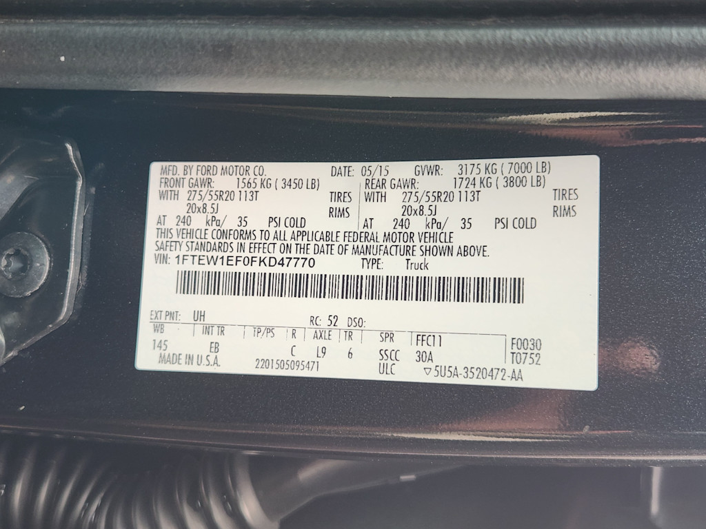 Thumbnail: 2015 Ford F-150 - 17