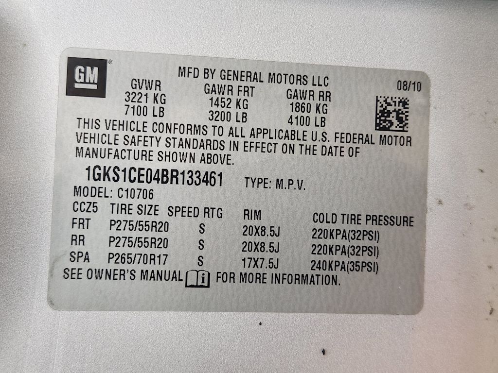 Thumbnail: 2011 GMC Yukon - 16