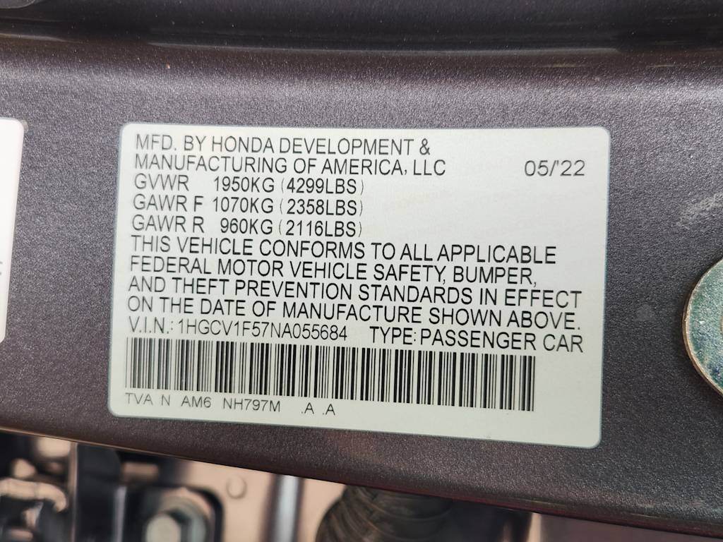 Thumbnail: 2022 Honda Accord - 18