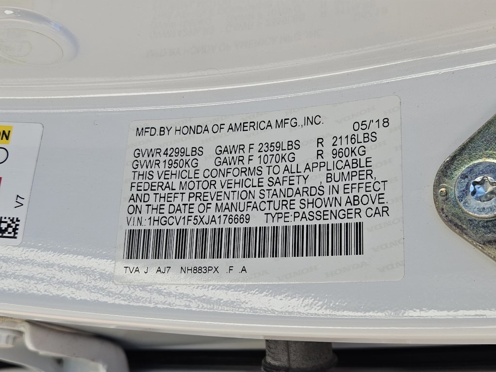 Thumbnail: 2018 Honda Accord - 33