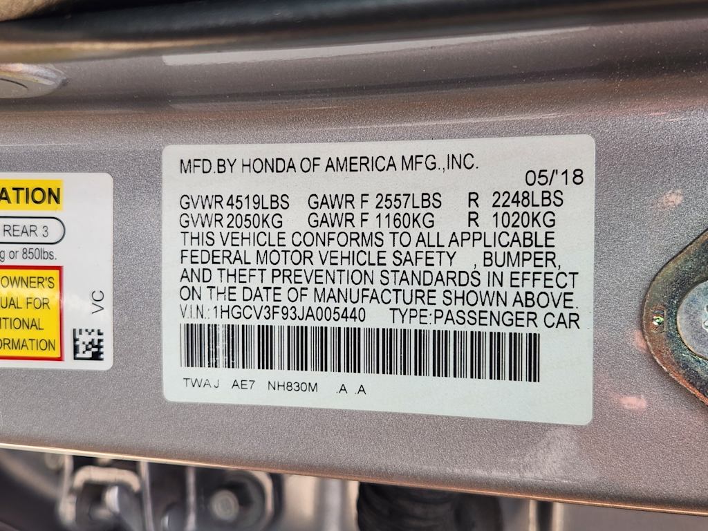 Thumbnail: 2018 Honda Accord - 34
