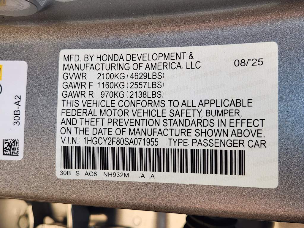 Thumbnail: 2025 Honda Accord - 35