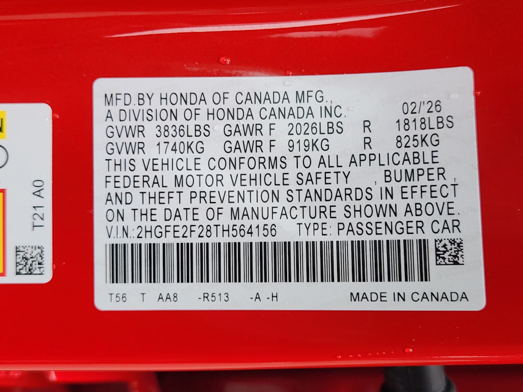 Thumbnail: 2026 Honda Civic - 18