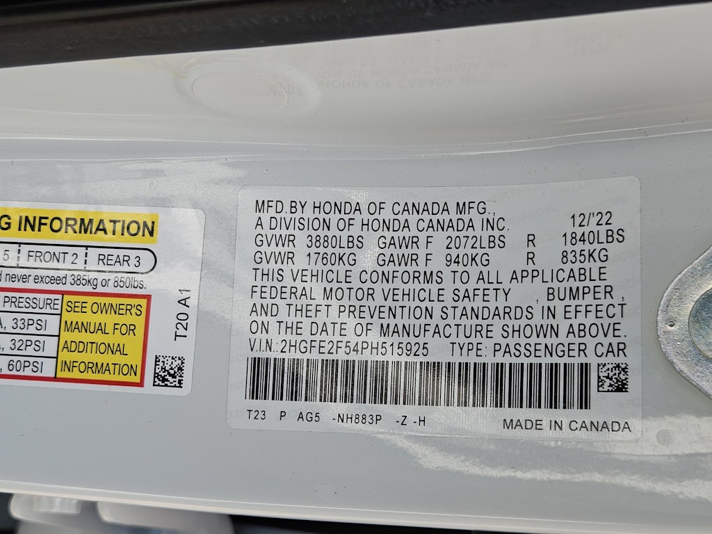 Thumbnail: 2023 Honda Civic - 18