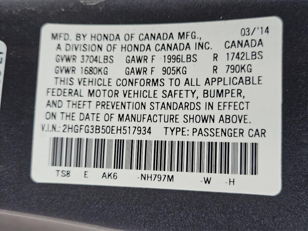 Thumbnail: 2014 Honda Civic - 31