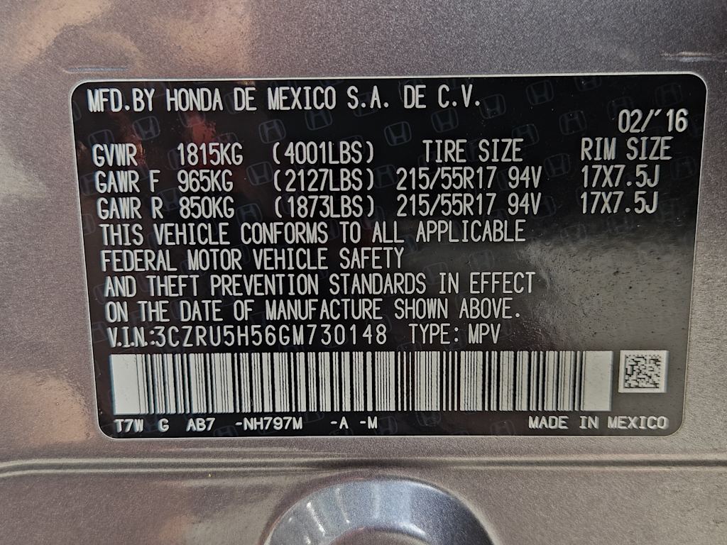Thumbnail: 2016 Honda HR-V - 33