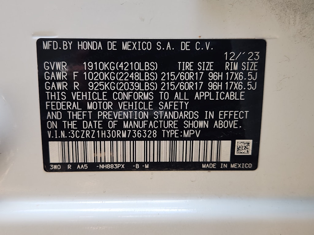 Thumbnail: 2024 Honda HR-V - 33