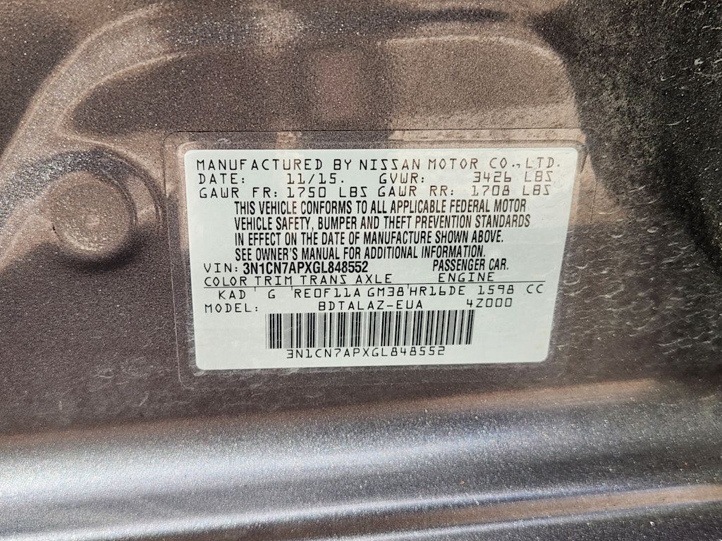 Thumbnail: 2016 Nissan Versa - 31